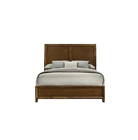 New Classic Furniture Ballard Wood Panel Bed in Walnut