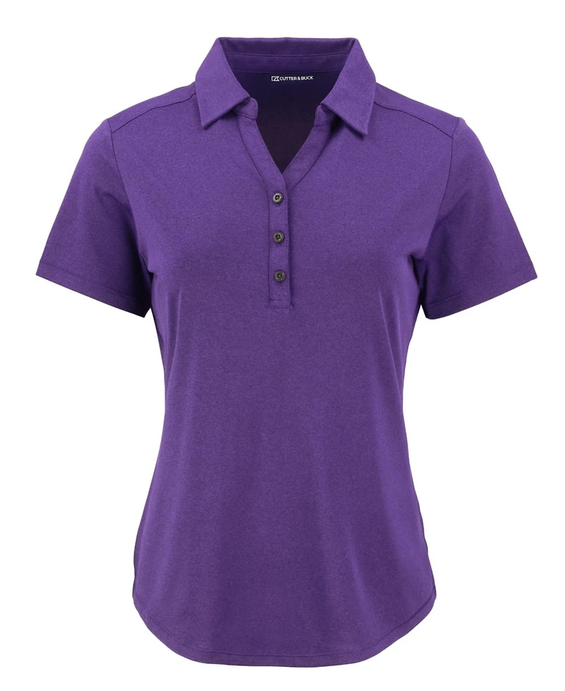 Cutter and Buck Women's Forge Stretch Short Sleeve Polo