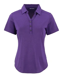 Cutter and Buck Women's Forge Stretch Short Sleeve Polo