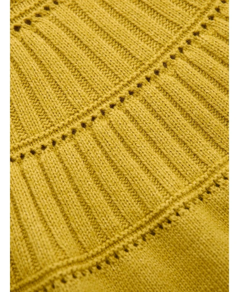 Celtic & Co. Women's Textured Yoke Sweater
