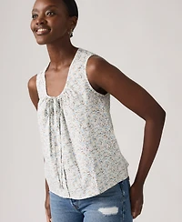 Levi's Women's Luella Sleeveless Tie-Neck Blouse
