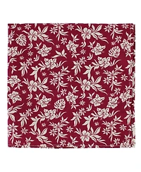 Trafalgar Men's Oleander Floral and Vine Patterned Handkerchiefs (Pack of 3