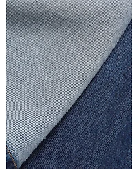 Celtic & Co. Women's Midi Wrap A-Line Denim Skirt