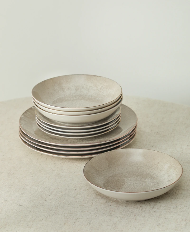Christian Siriano Onyx -Pc. Dinnerware Set