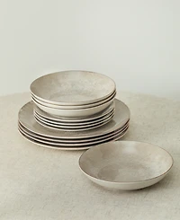 Christian Siriano Onyx -Pc. Dinnerware Set