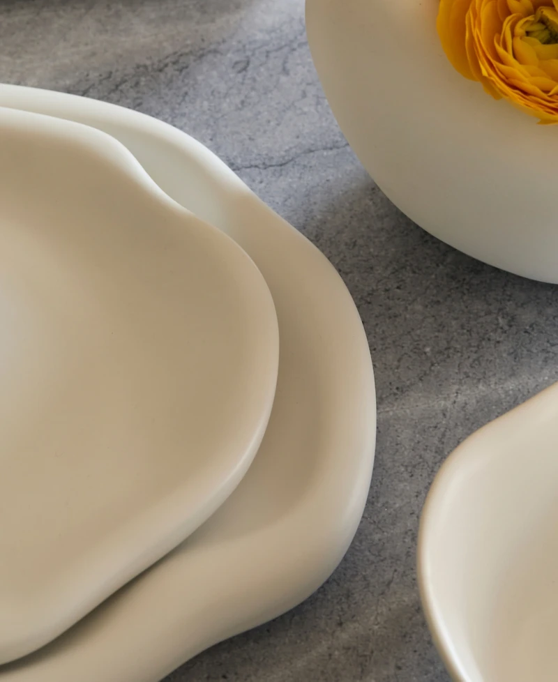 Lemieux Et Cie Amorphous Dinner Plates, Set of 4