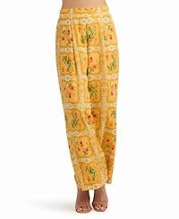 Bcx Women's Pleated Wide-Leg Pants
