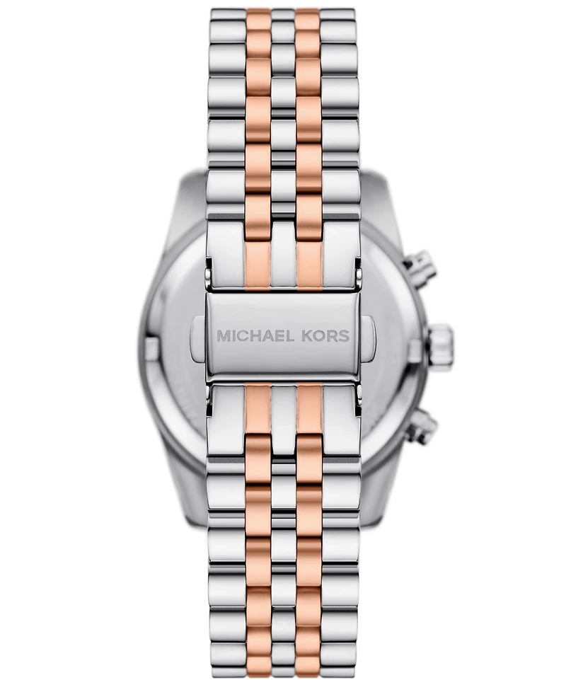 Michael Kors Women's Lexington Quartz Chronograph Two-Tone Stainless Steel Watch 38mm