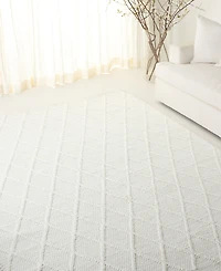 Lauren Ralph Lauren Millie LRL6310A Ivory and Ivory 8' X 10' Area Rug