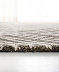 Lauren Ralph Lauren Isabella LRL6608F Charcoal 9' X 12' Area Rug