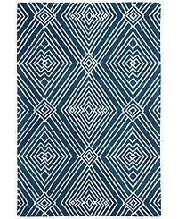 Lauren Ralph Lauren Isabella LRL6608N Indigo 4' X 6' Area Rug