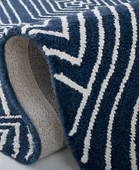 Lauren Ralph Lauren Isabella LRL6608N Indigo 5' X 8' Area Rug