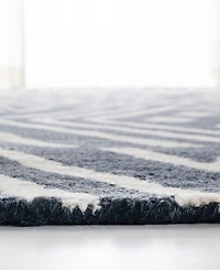 Lauren Ralph Lauren Imani Geometric LRL6609N Slate 4' X 6' Area Rug