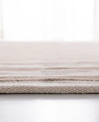 Lauren Ralph Lauren Ludlow Stripe LRL7350C Sepia 4' X 6' Area Rug