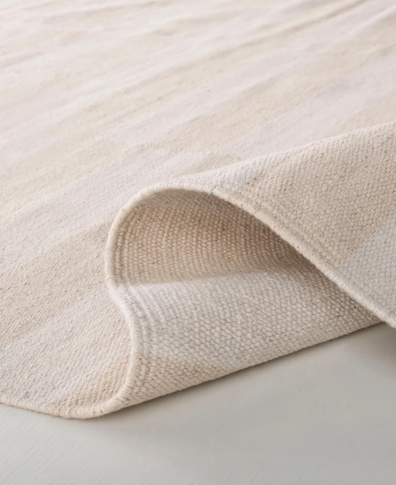 Lauren Ralph Lauren Ludlow Stripe LRL7350D Alabaster 2'3" X 8' Runner Area Rug