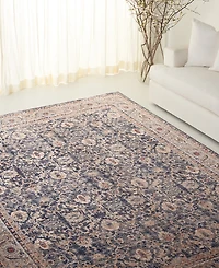 Lauren Ralph Lauren Warwick LRL1310A Navy 5'3" X 7'6" Area Rug