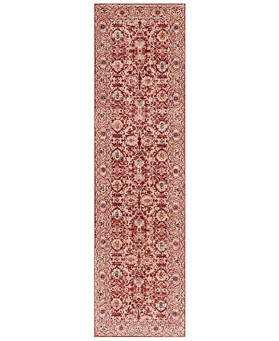 Lauren Ralph Lauren Warwick LRL1310B Oxblood 2'2" X 10' Runner Area Rug