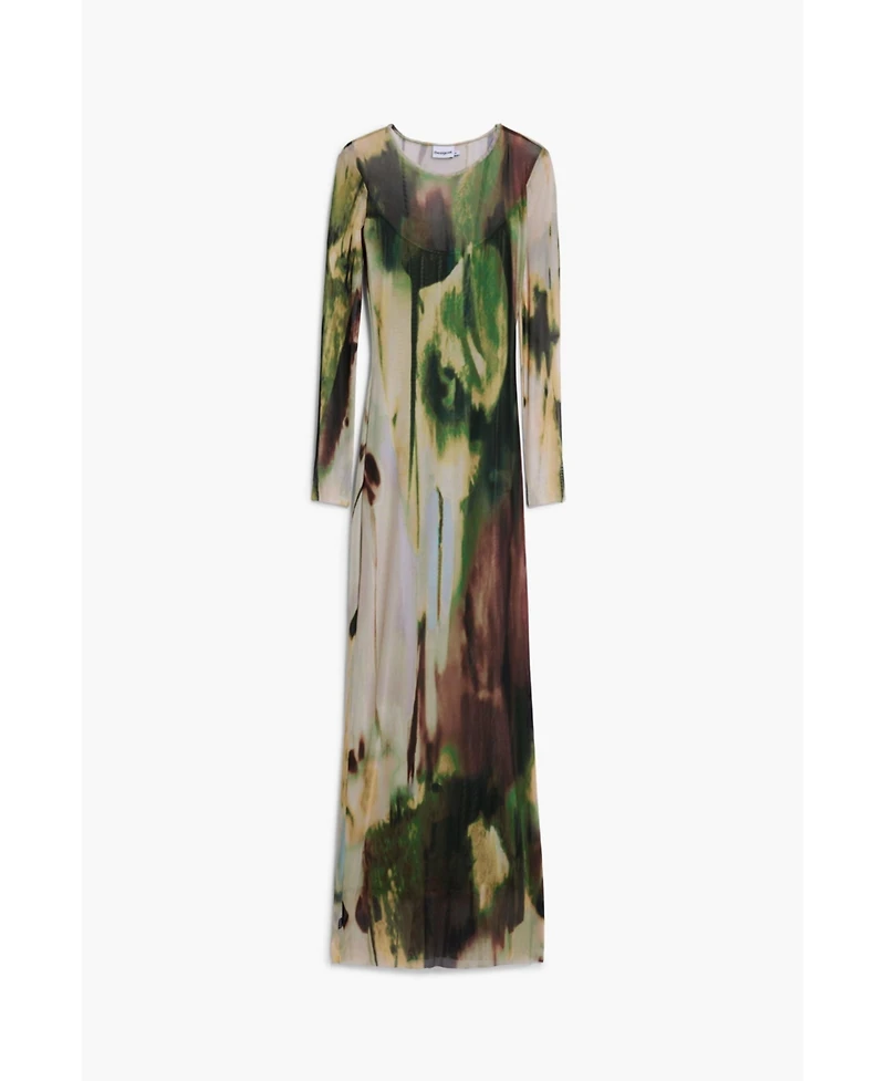 Desigual Women's Long tulle dress