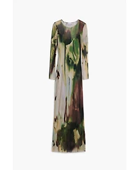 Desigual Women's Long tulle dress