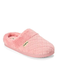 Dearfoams Women's Libby Quilted Terry Clog Slippers