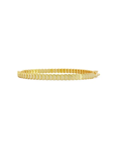 The Lovery Wave Bangle 14K Gold Plated Sterling Silver