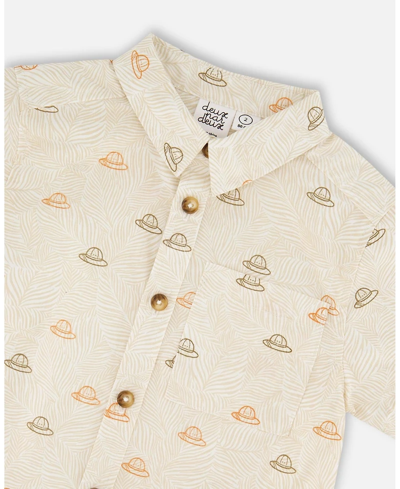 Deux par Deux Little Boys Poplin Shirt