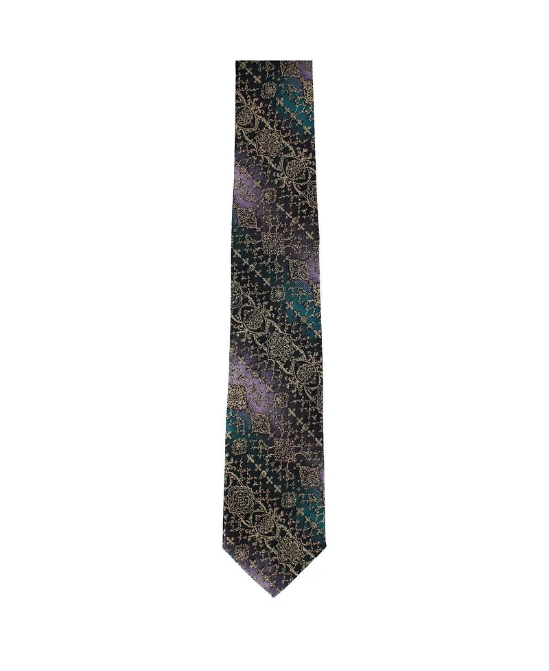 Trafalgar Men's The Spellbound Brocade Novelty Silk Necktie