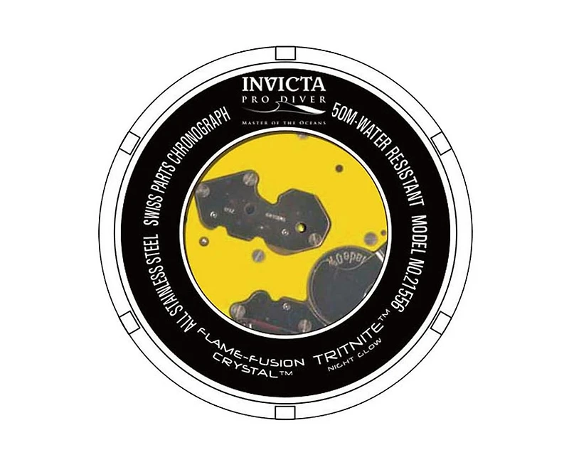 Invicta Men's Pro Diver Quartz Chronograph Dial Watch