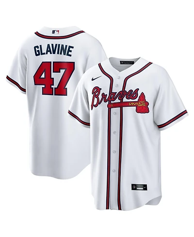 Nike Men's Tom Glavine White Atlanta Braves Home Retired Player Replica Jersey