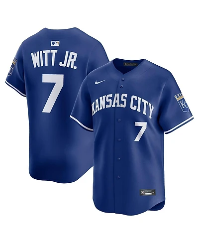 Nike Men's Bobby Witt Jr. Royal Kansas City Royals Alternate 2 Limited Player Jersey