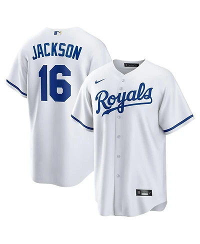 Nike Men's Bo Jackson White Kansas City Royals Home Retired Player Replica Jersey