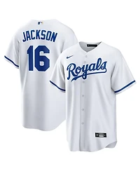 Nike Men's Bo Jackson White Kansas City Royals Home Retired Player Replica Jersey