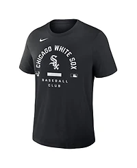 Nike Men's Black Chicago White Sox Authentic Collection Early Work Tri-Blend Dri-fit T-Shirt