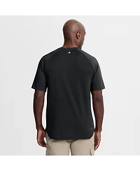 Nike Men's Black Miami Marlins Authentic Collection Batting Practice Pre-Game Raglan Dri-fit T-Shirt