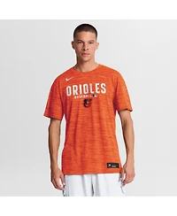 Nike Men's Orange Baltimore Orioles Authentic Collection Velocity Dri-fit T-Shirt