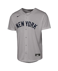 Nike Big Boys and Girls Aaron Judge Gray New York Yankees Road Replica Jersey