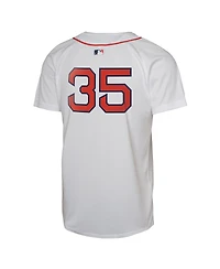 Nike Big Boys and Girls Garrett Crochet White Boston Red Sox Limited Player Jersey