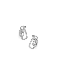 Retro Chic Roman Arc Earrings