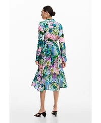 Desigual Women's Shirt Dress Garden