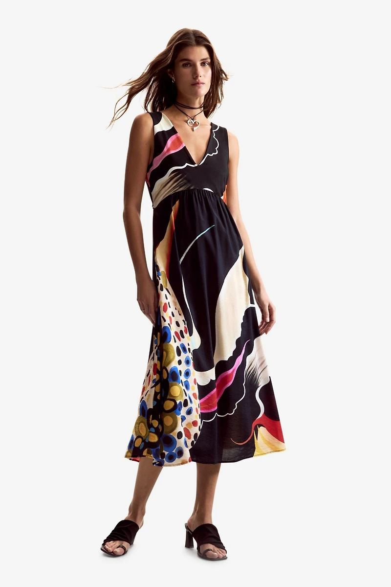 Desigual Women's Sleeveless Midi Dress