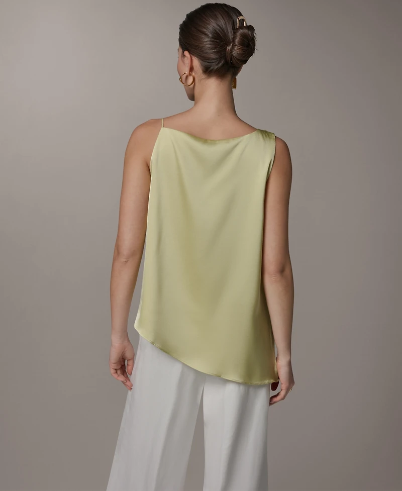 Donna Karan New York Women's Sleeveless Scoop Neck Top