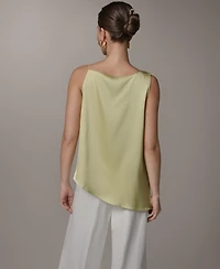 Donna Karan New York Women's Sleeveless Scoop Neck Top