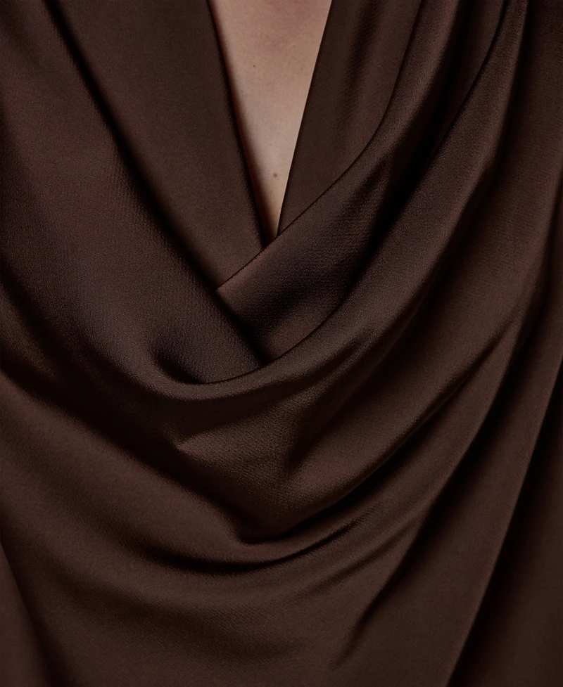 Donna Karan New York Women's Cowl Neck Top