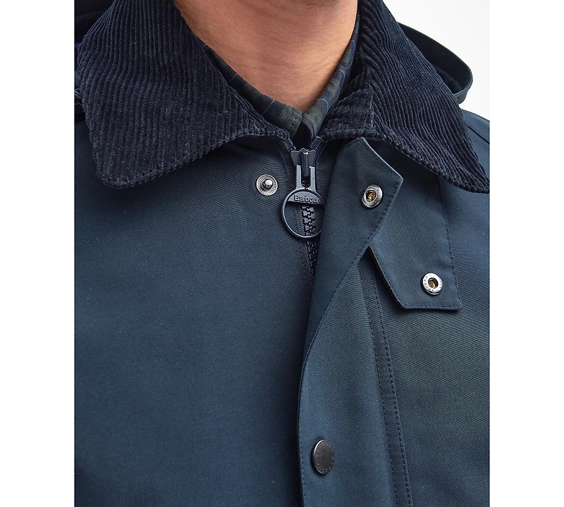 Barbour Men's Ashby Waterproof Hooded Wax Jacket