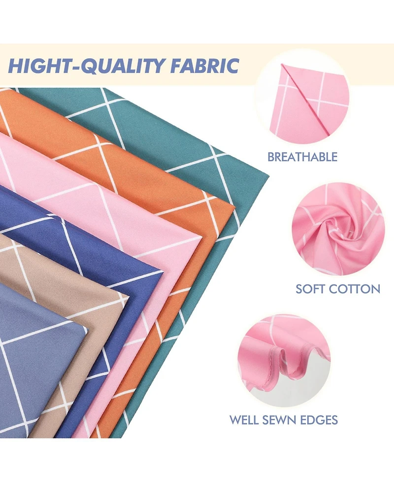 Aronkl 30 Pack Dog Bandanas Bulk Plaid Adjustable Washable Scarf Triangle Pet Costume Outfit For Small Medium Large Dogs Cats