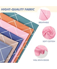 Aronkl 30 Pack Dog Bandanas Bulk Plaid Adjustable Washable Scarf Triangle Pet Costume Outfit For Small Medium Large Dogs Cats