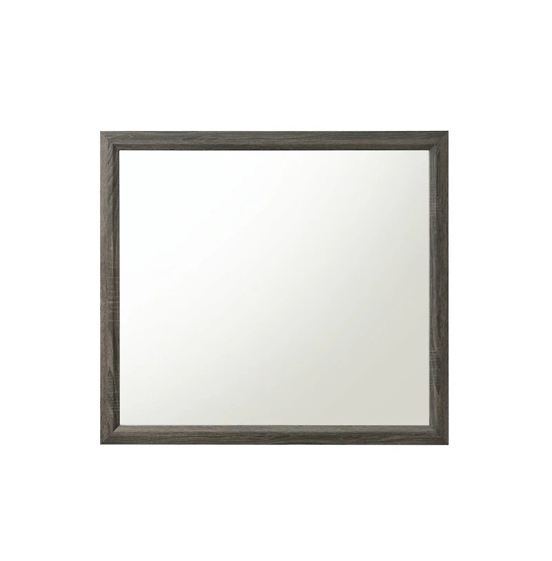 Busdays Valdemar Weathered Mirror Wall Mounted Decorative Mirror for Bathroom Living Room Entryway
