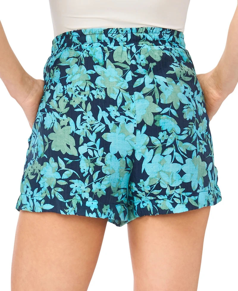 CeCe Women's Elastic Waist Pull-On Shorts