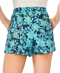 CeCe Women's Elastic Waist Pull-On Shorts