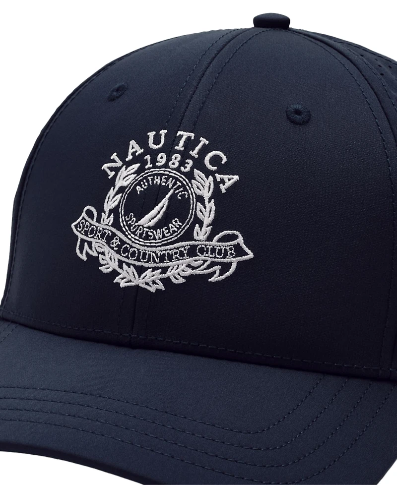 Nautica Men's Crest Embroidery Performance Cap